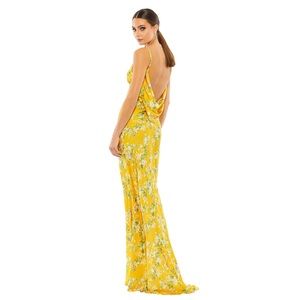 Max Duggal Floral Gown